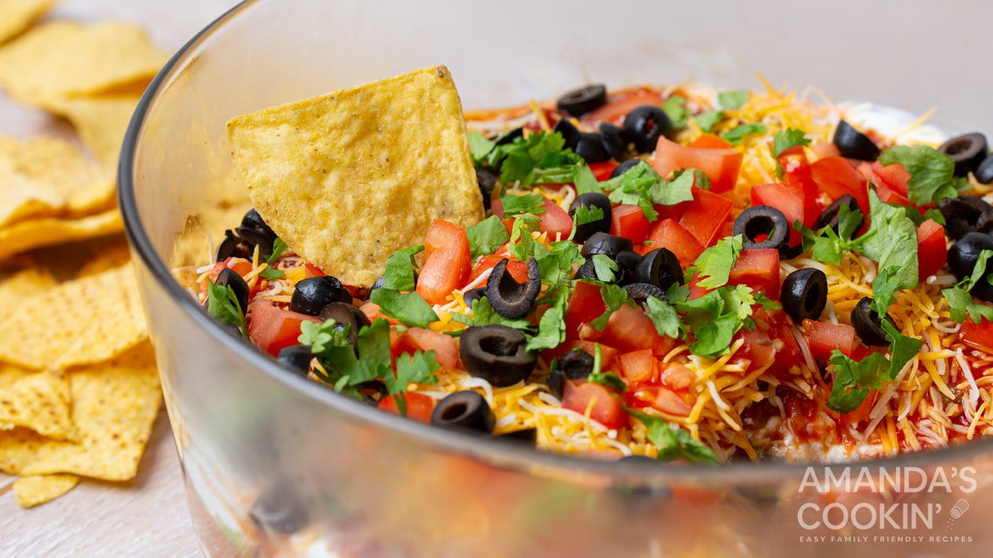 7 Layer Taco Dip