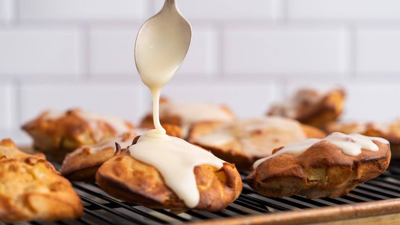 Air Fryer Apple Fritters