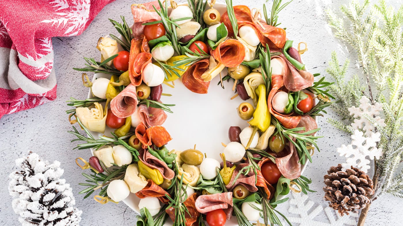 Antipasto Wreath