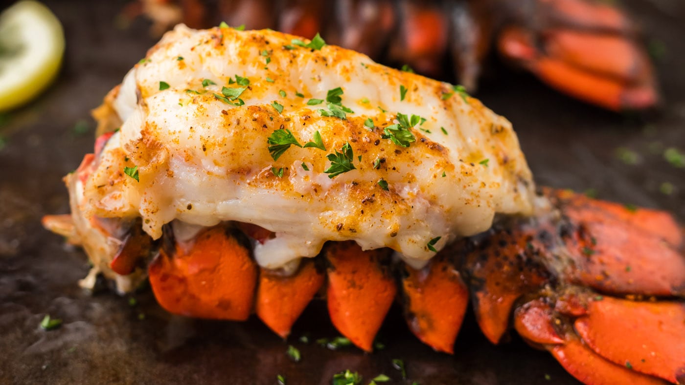 Baked Lobster Tail