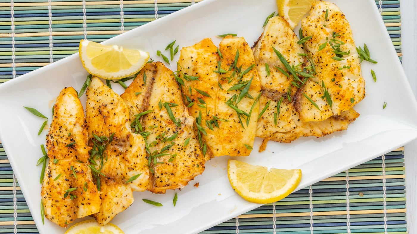 Baked Orange Roughy