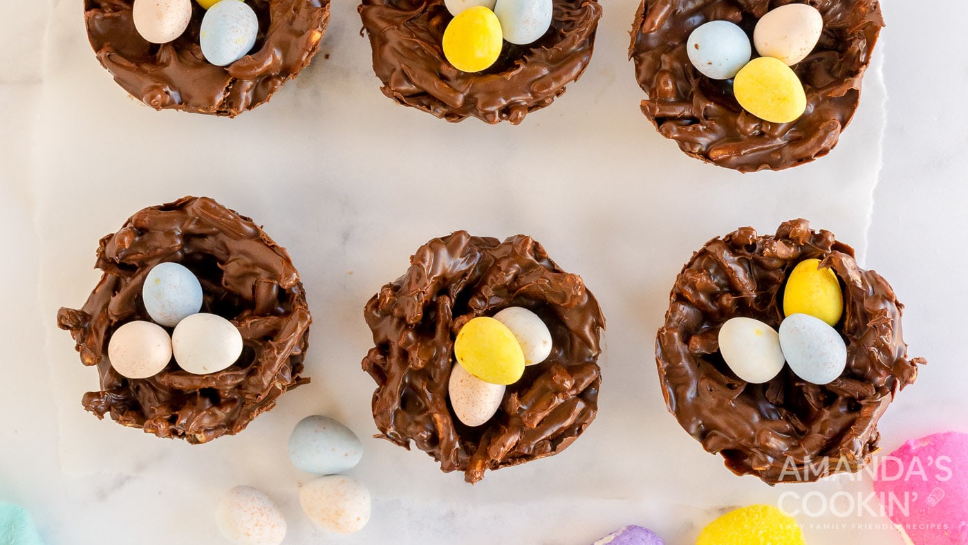 Bird Nest Cookies