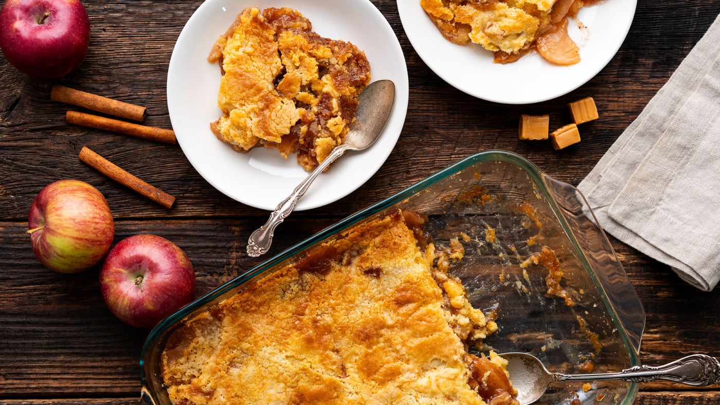 Caramel Apple Dump Cake