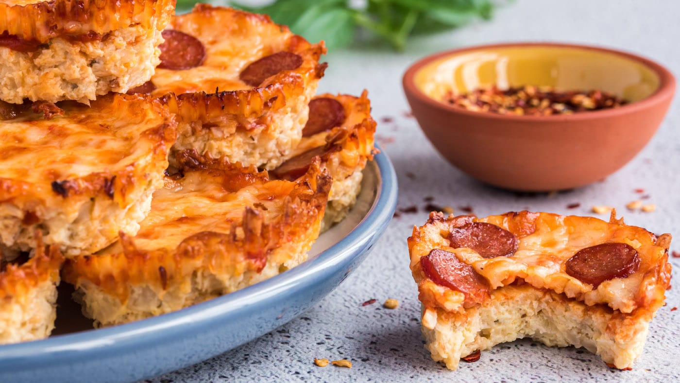 Cauliflower Pizza Bites