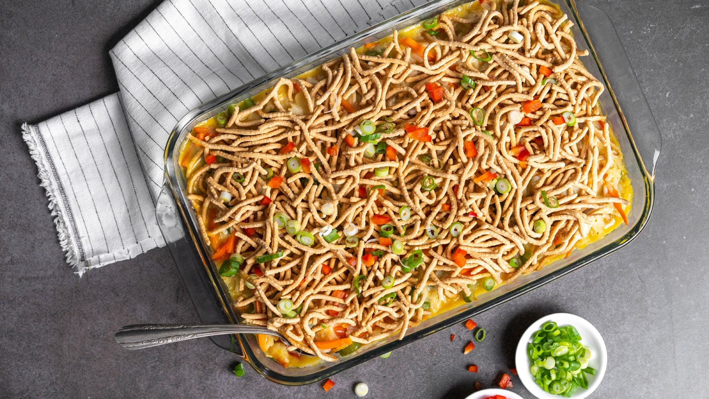 Chicken Chow Mein Casserole