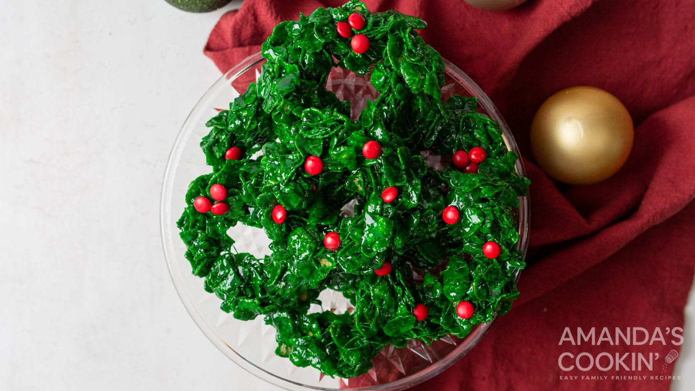 Cornflake Christmas Wreaths