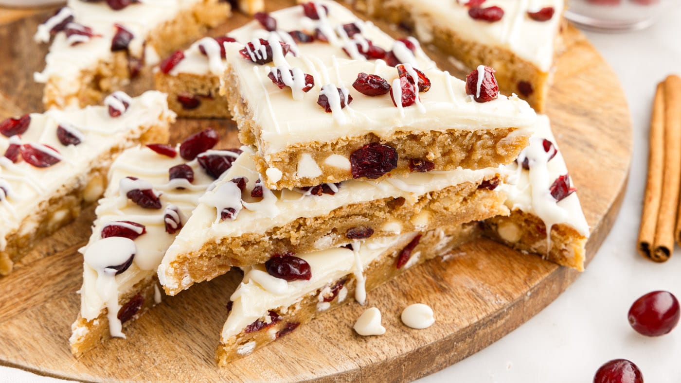 Cranberry Bliss Bars