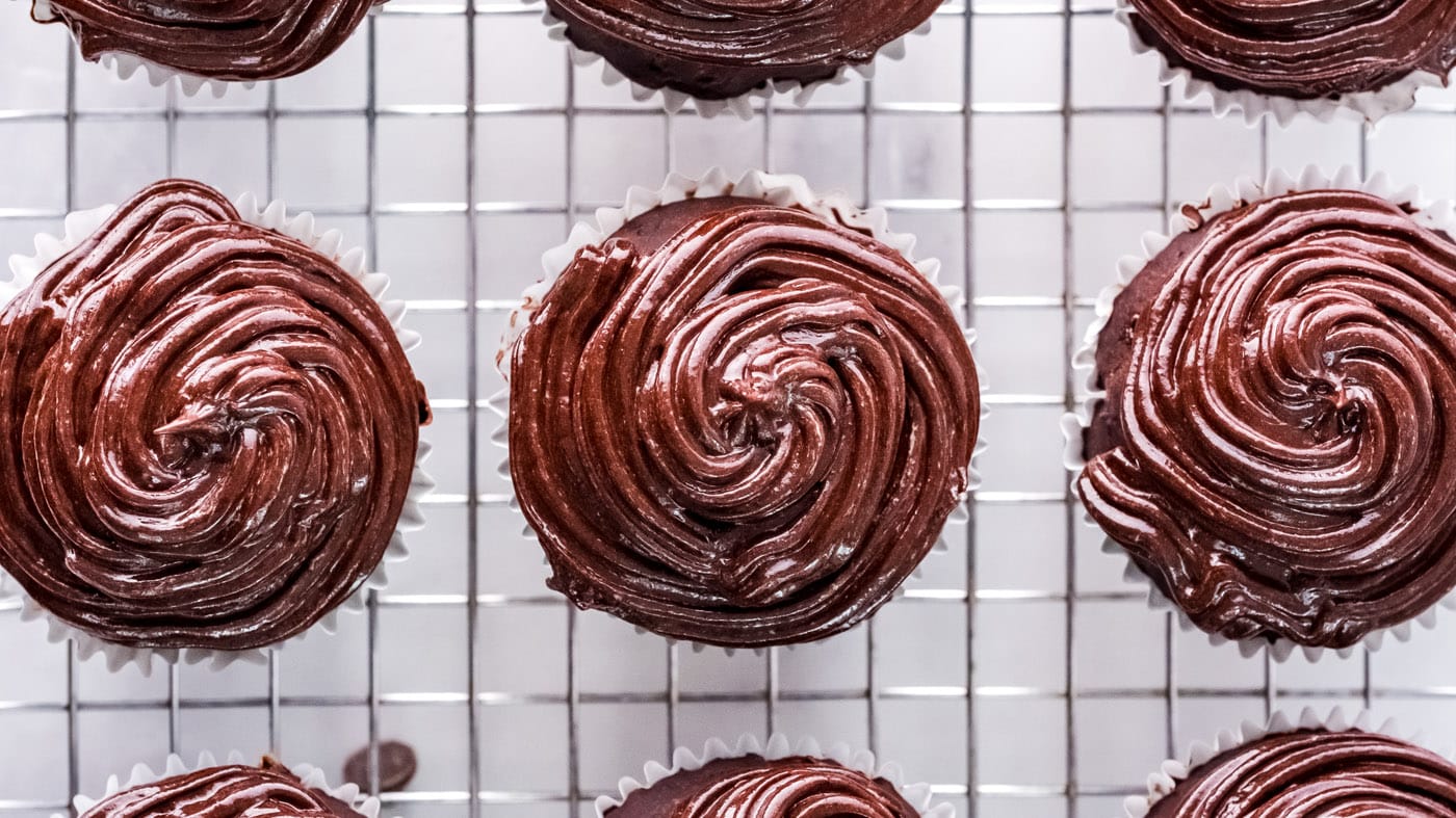 Double Chocolate Cupcakes