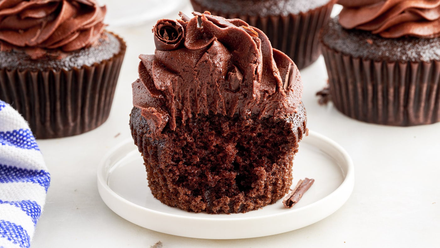 Double Chocolate Cupcakes