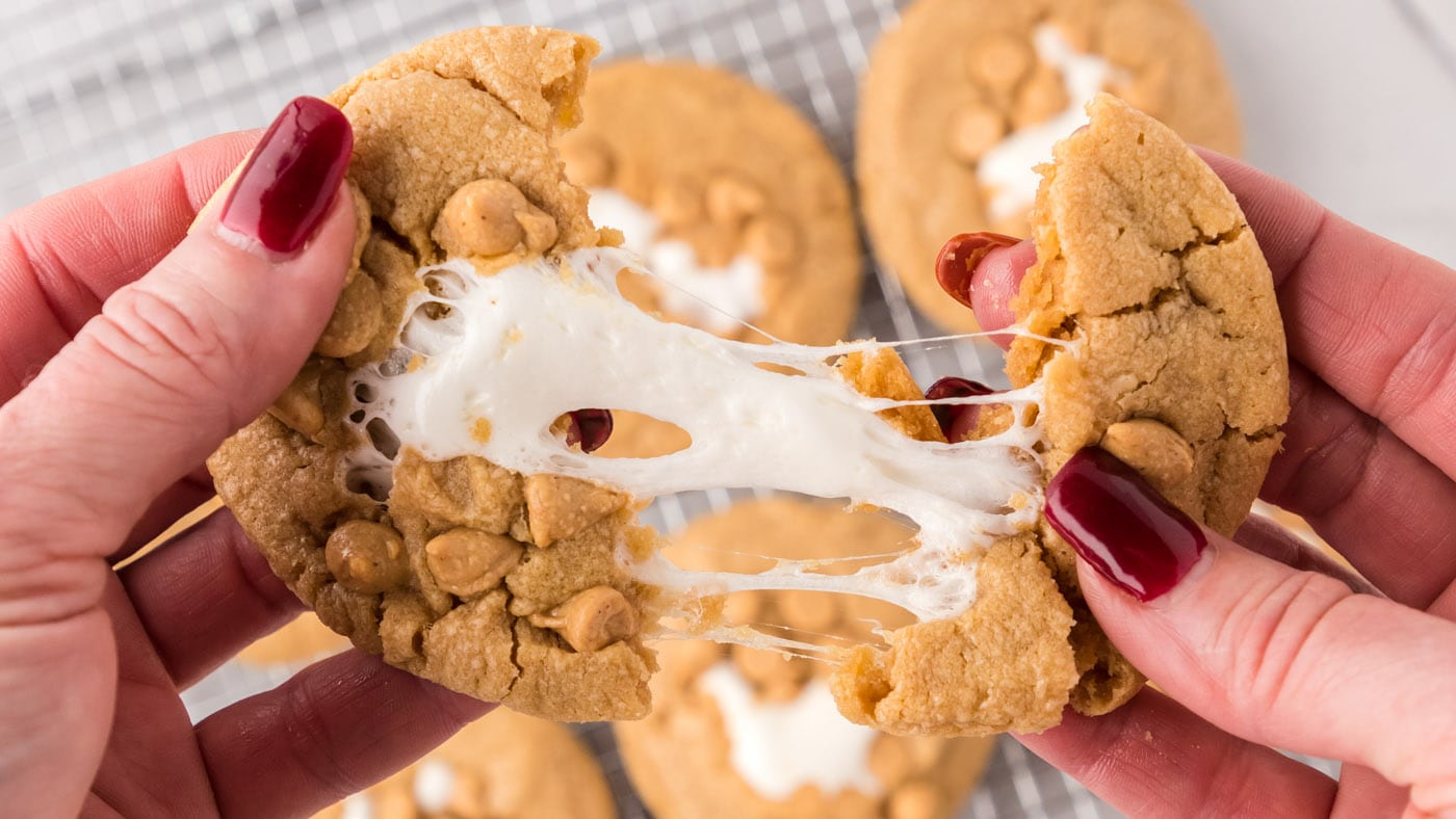 Fluffernutter Cookies