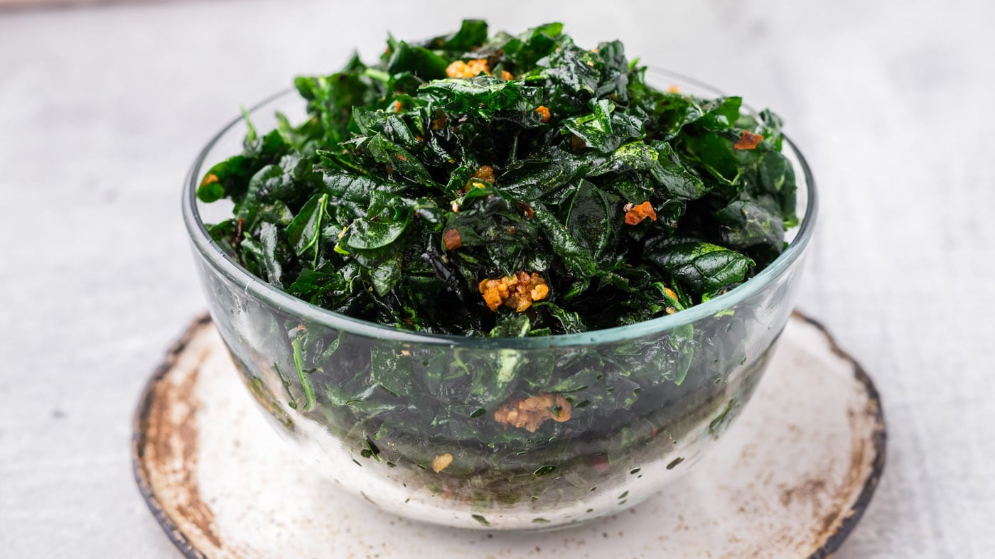 Fried Spinach