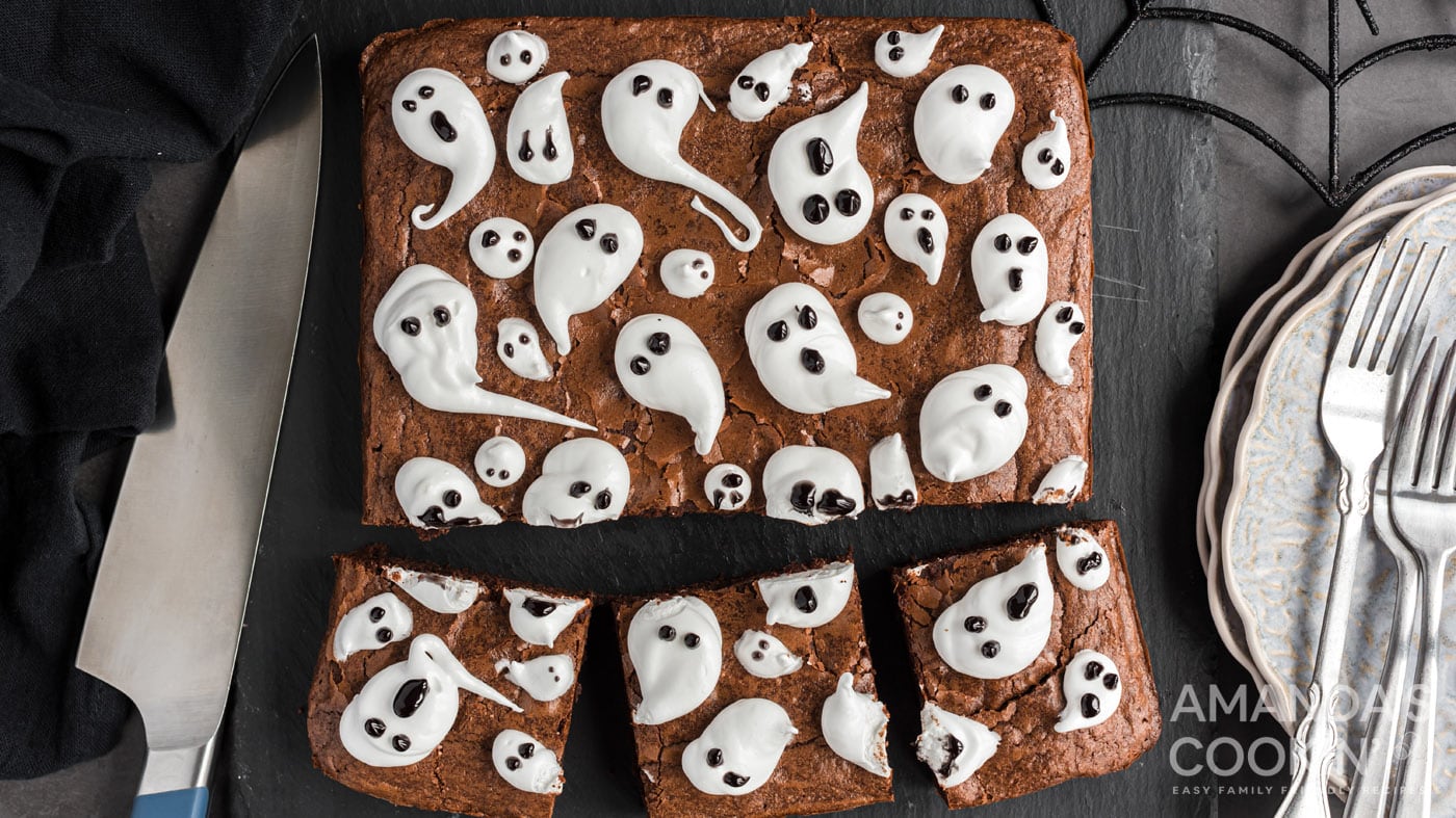 Ghost Brownies