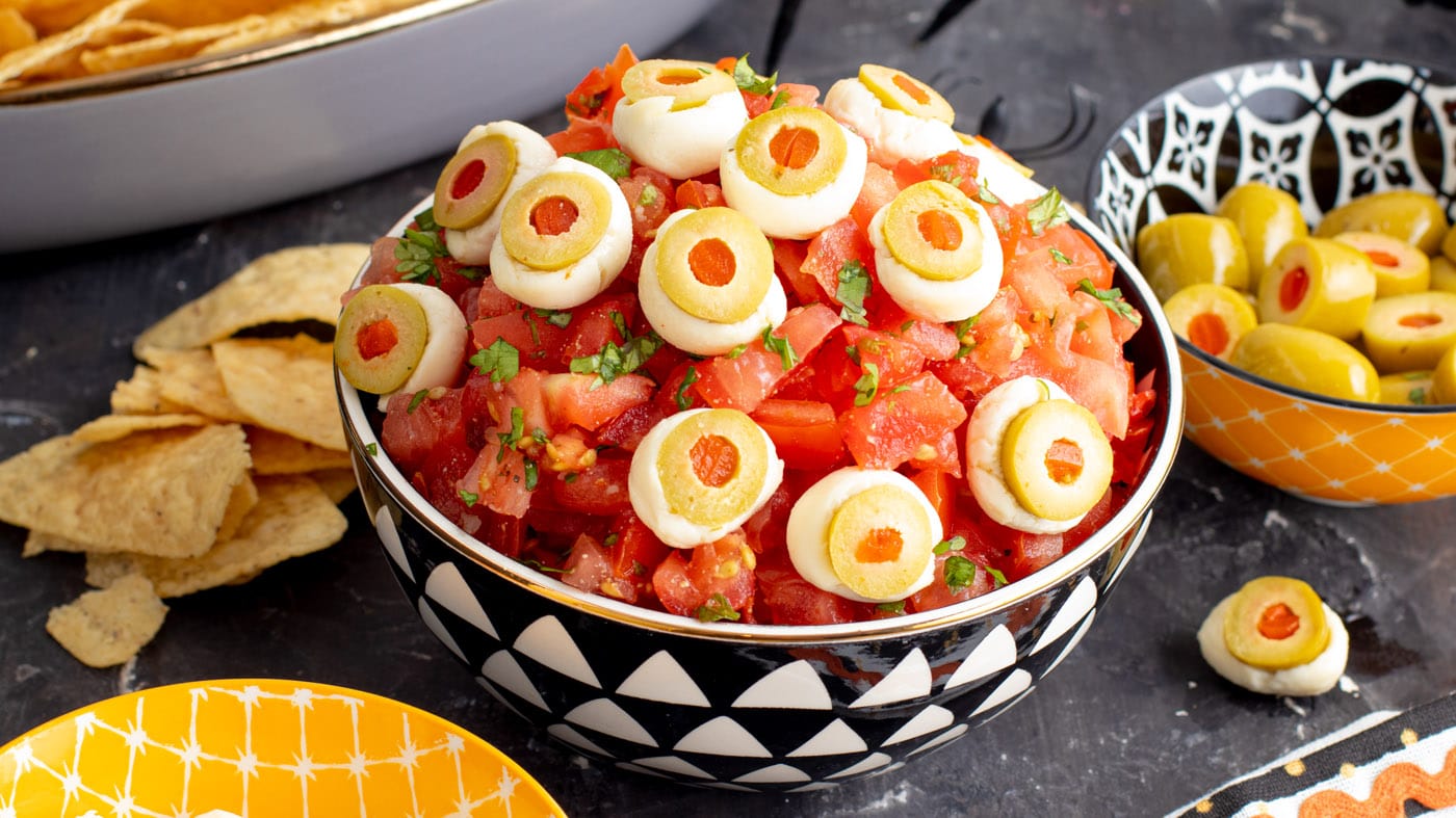 Halloween Eyeball Salsa