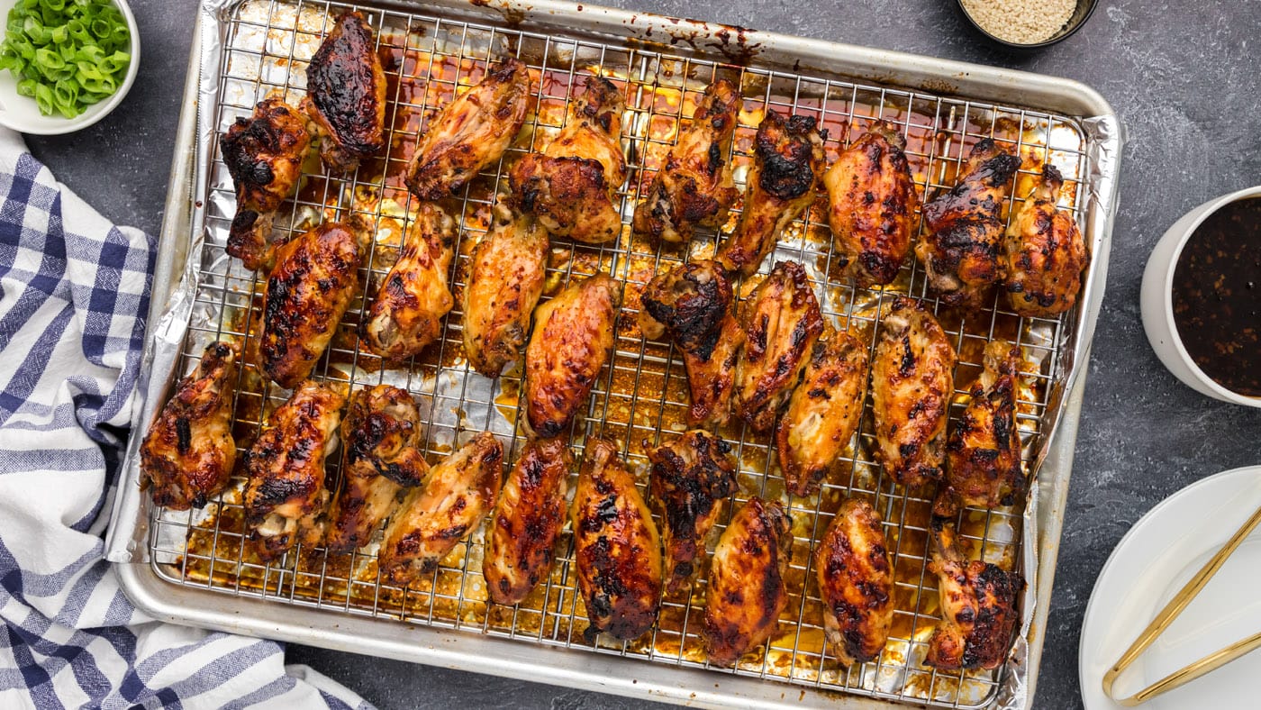 Honey Garlic Chicken Wings