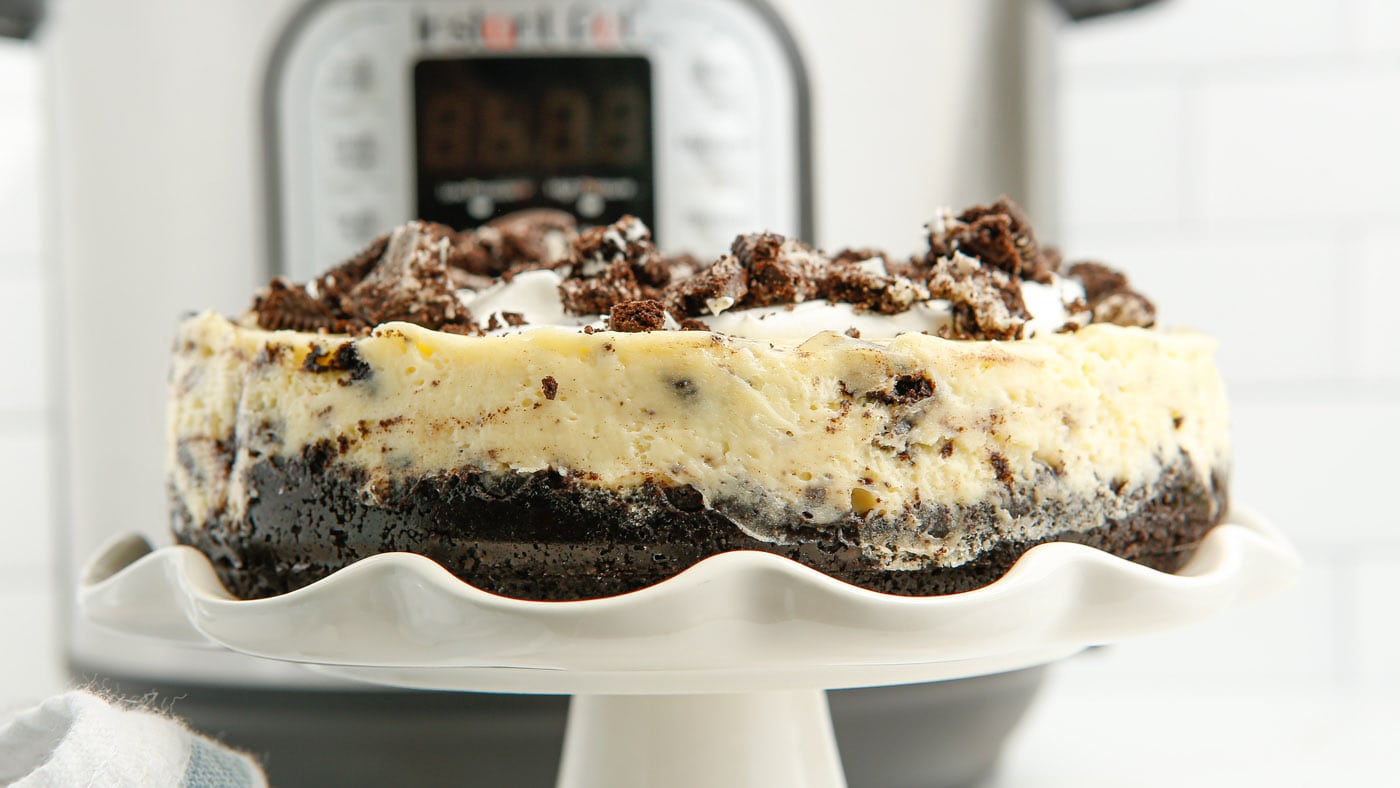 Instant Pot Oreo Cheesecake