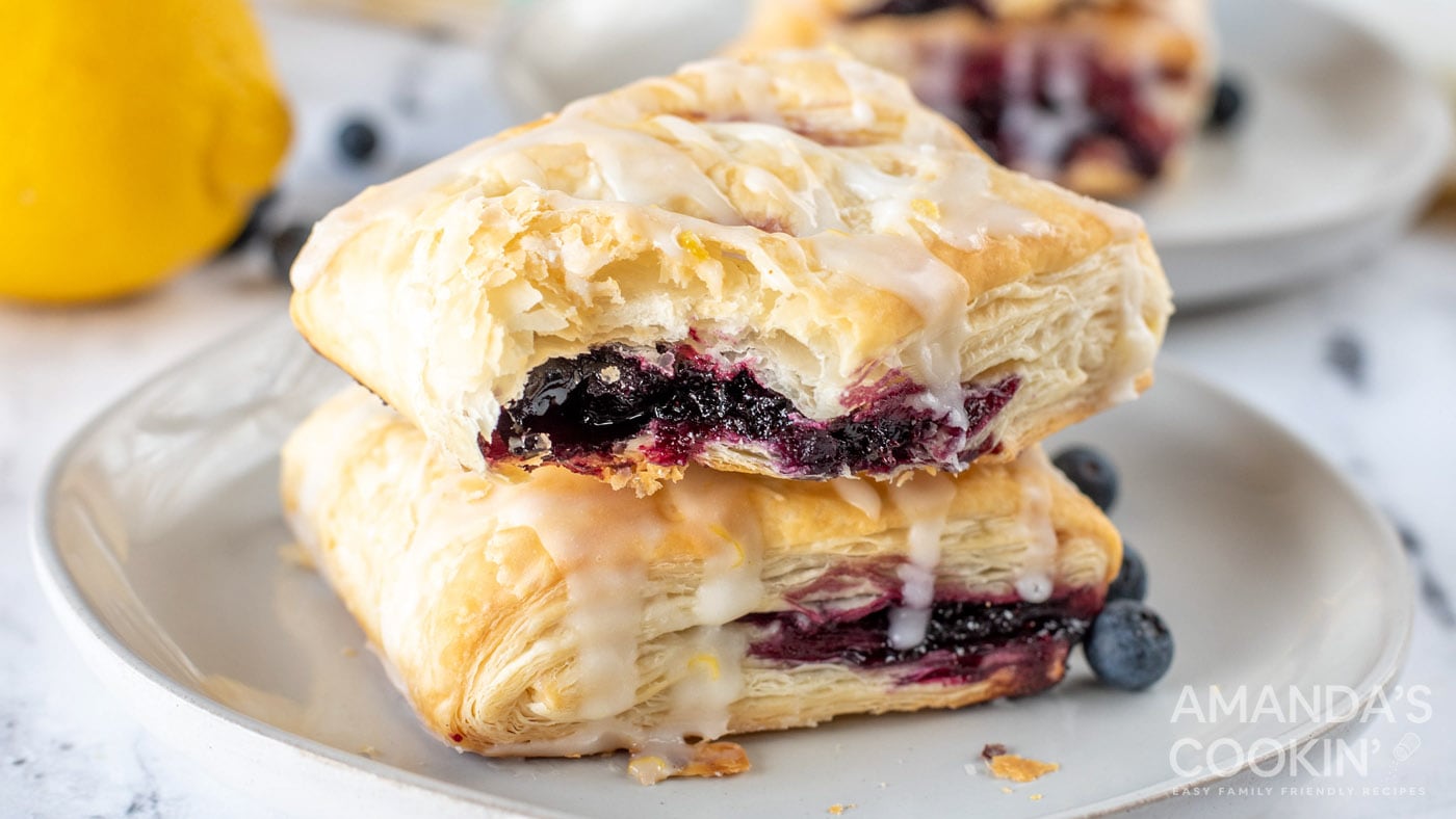 Lemon Blueberry Hand Pies