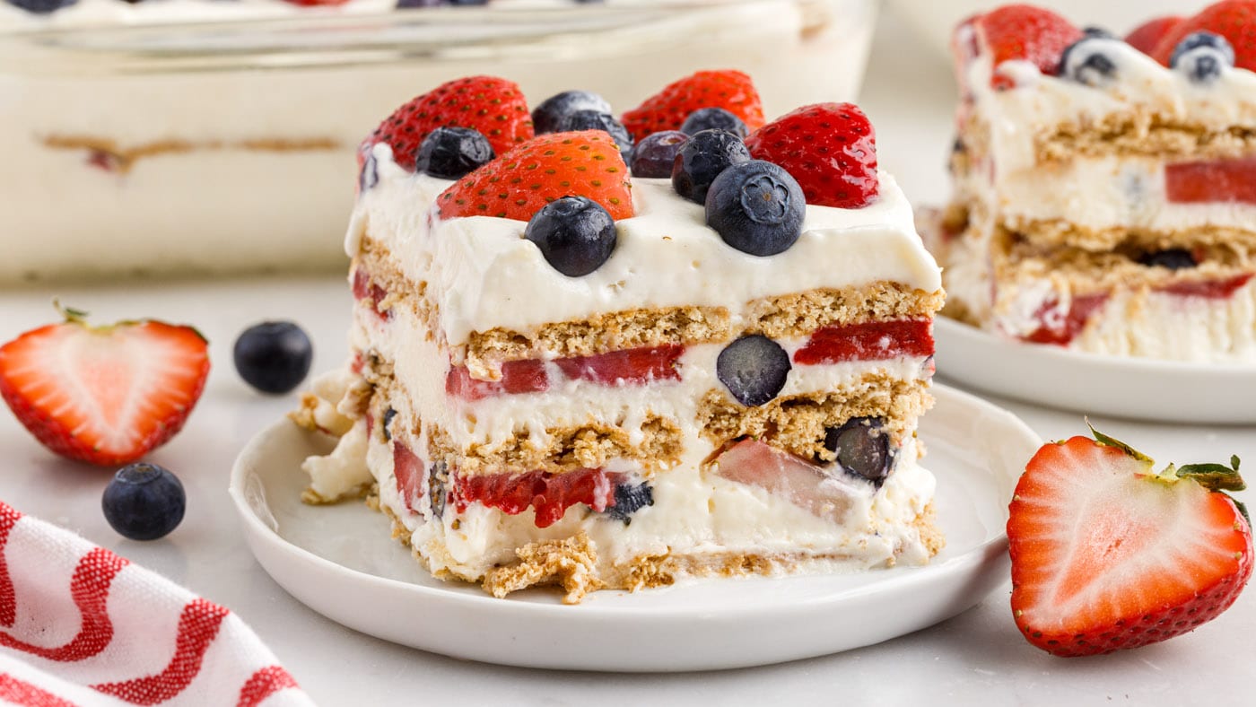 Mixed Berry Icebox Cake