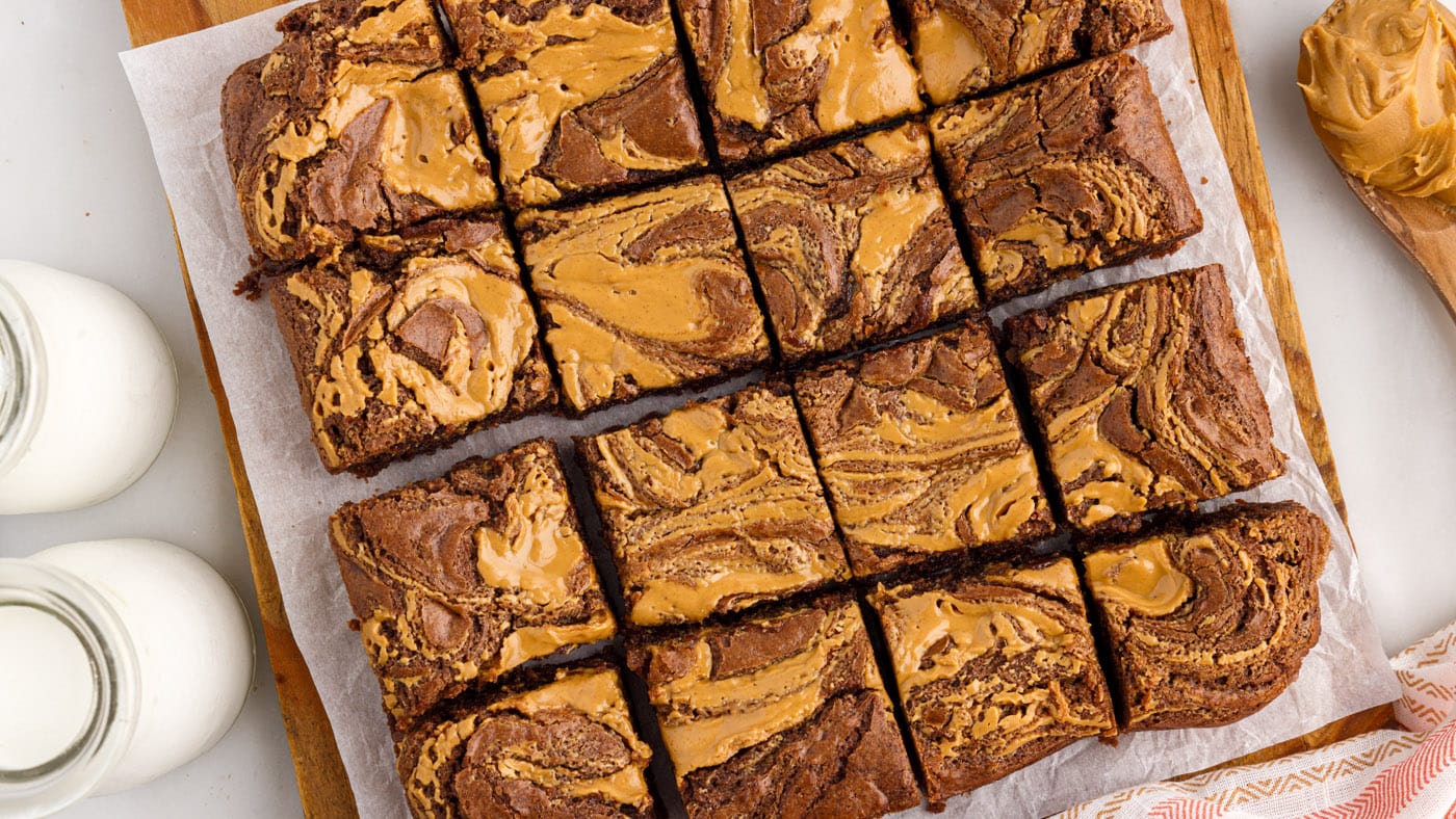 Peanut Butter Brownies