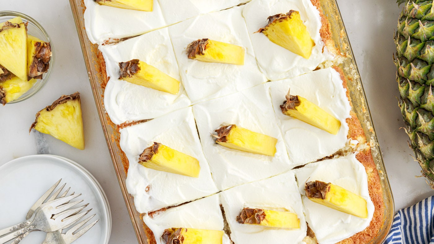 Pineapple Angel Food Cake