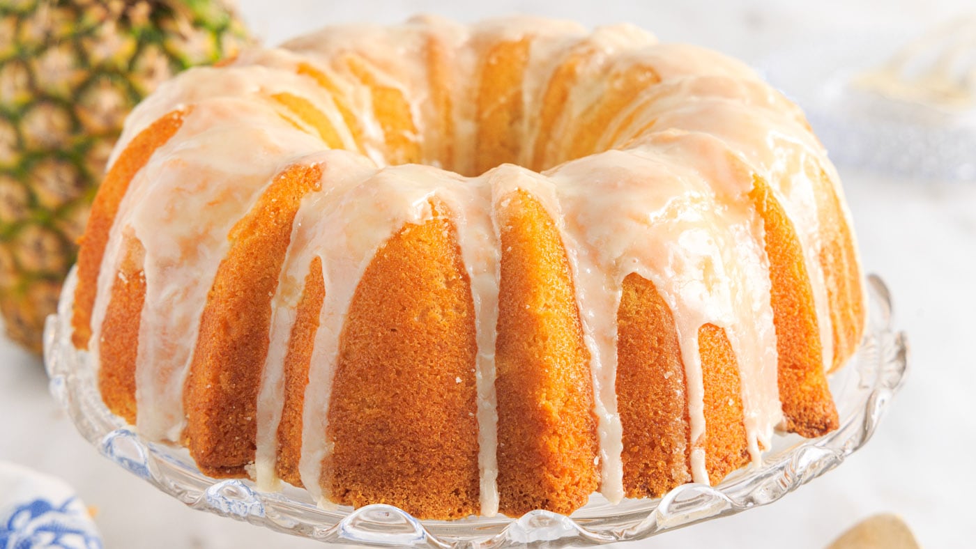 Pineapple Pound Cake