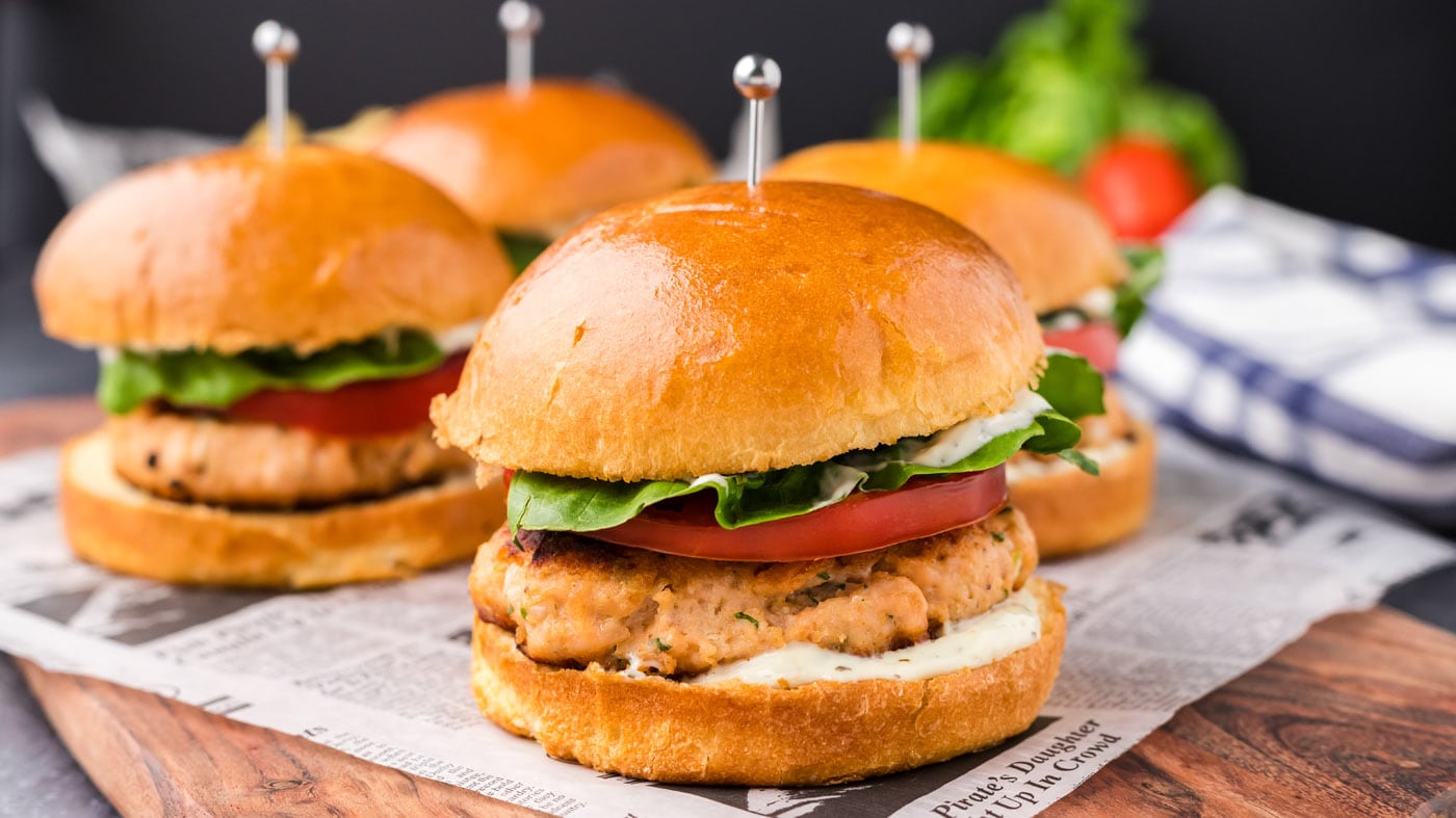 Salmon Burgers