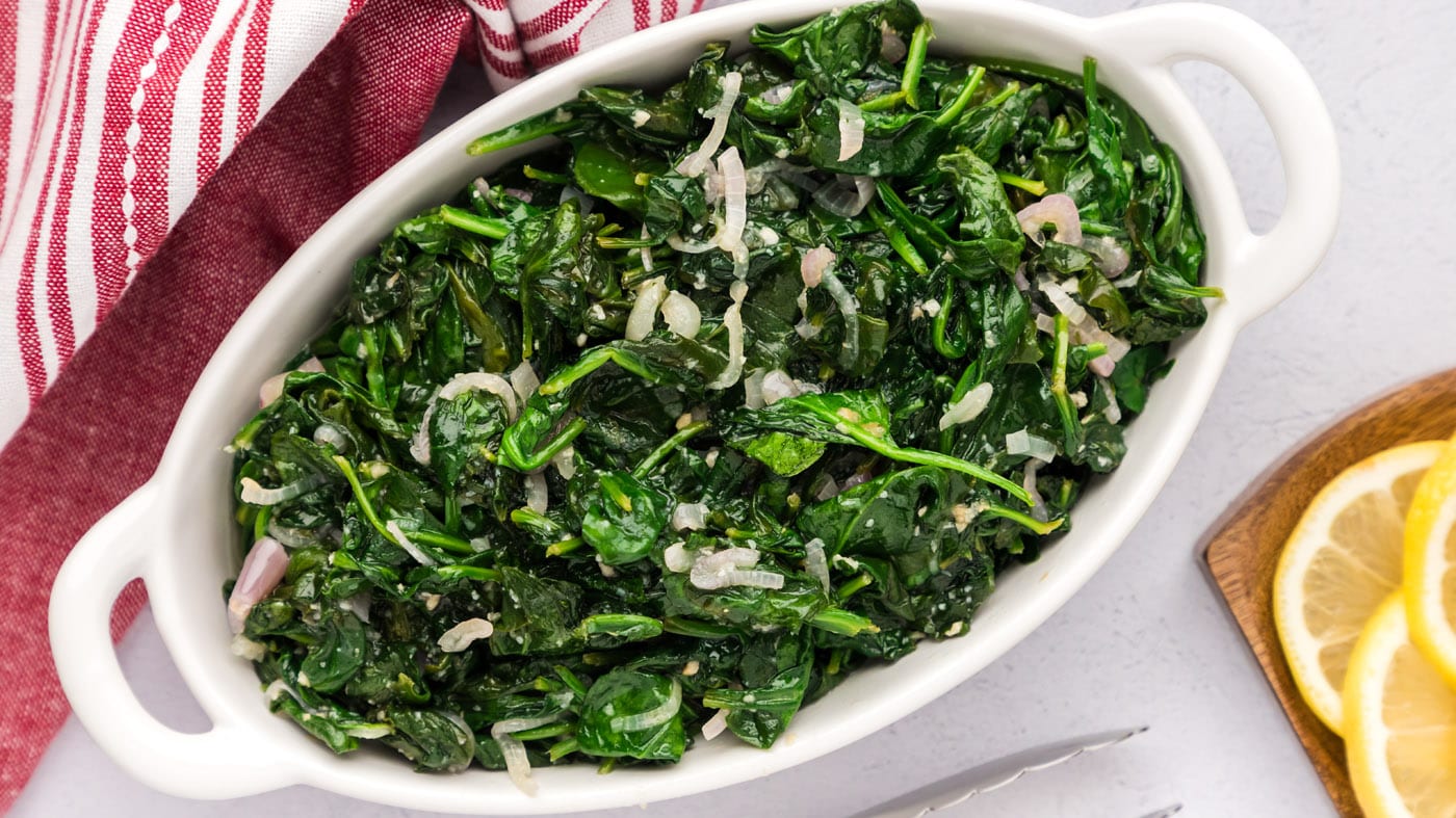 Sautéed Spinach