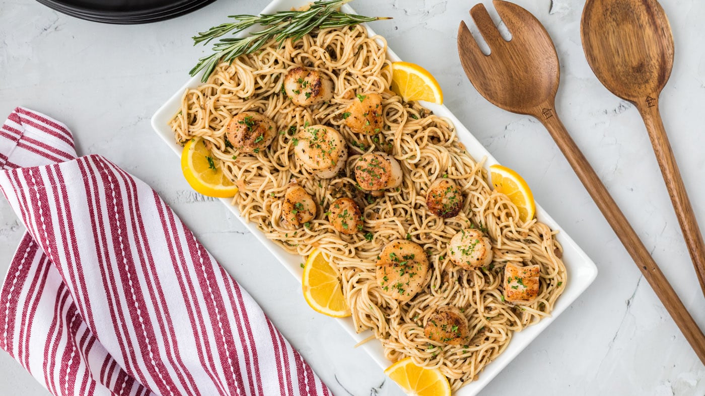 Scallop Pasta