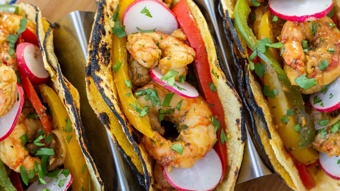 Shrimp Fajitas