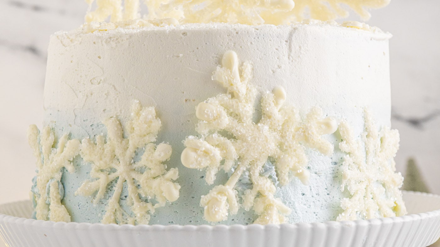 Snowflake Cake