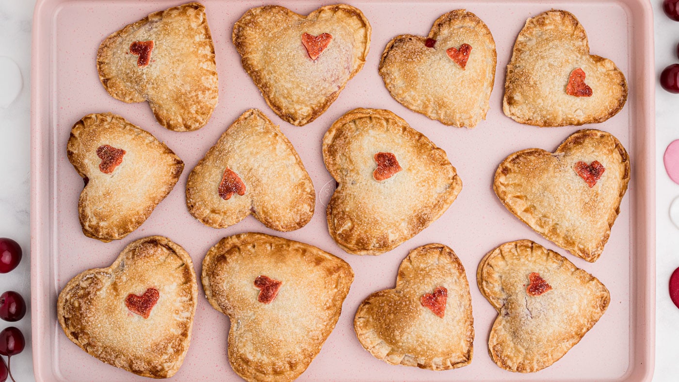 Valentine Cherry Hand Pies