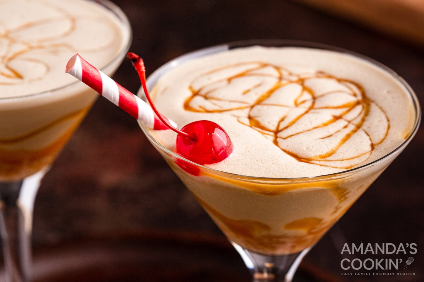 Butterscotch Milkshake Cocktail – Amanda’s Cookin’ – Cocktails