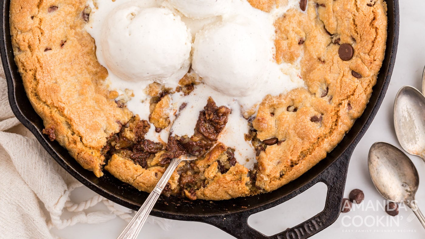 Chocolate Chip Cookie Skillet