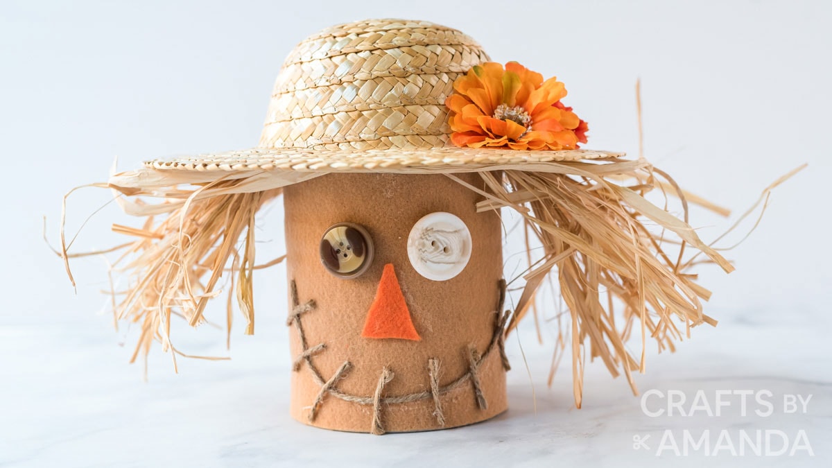 Coffee Can Scarecrow