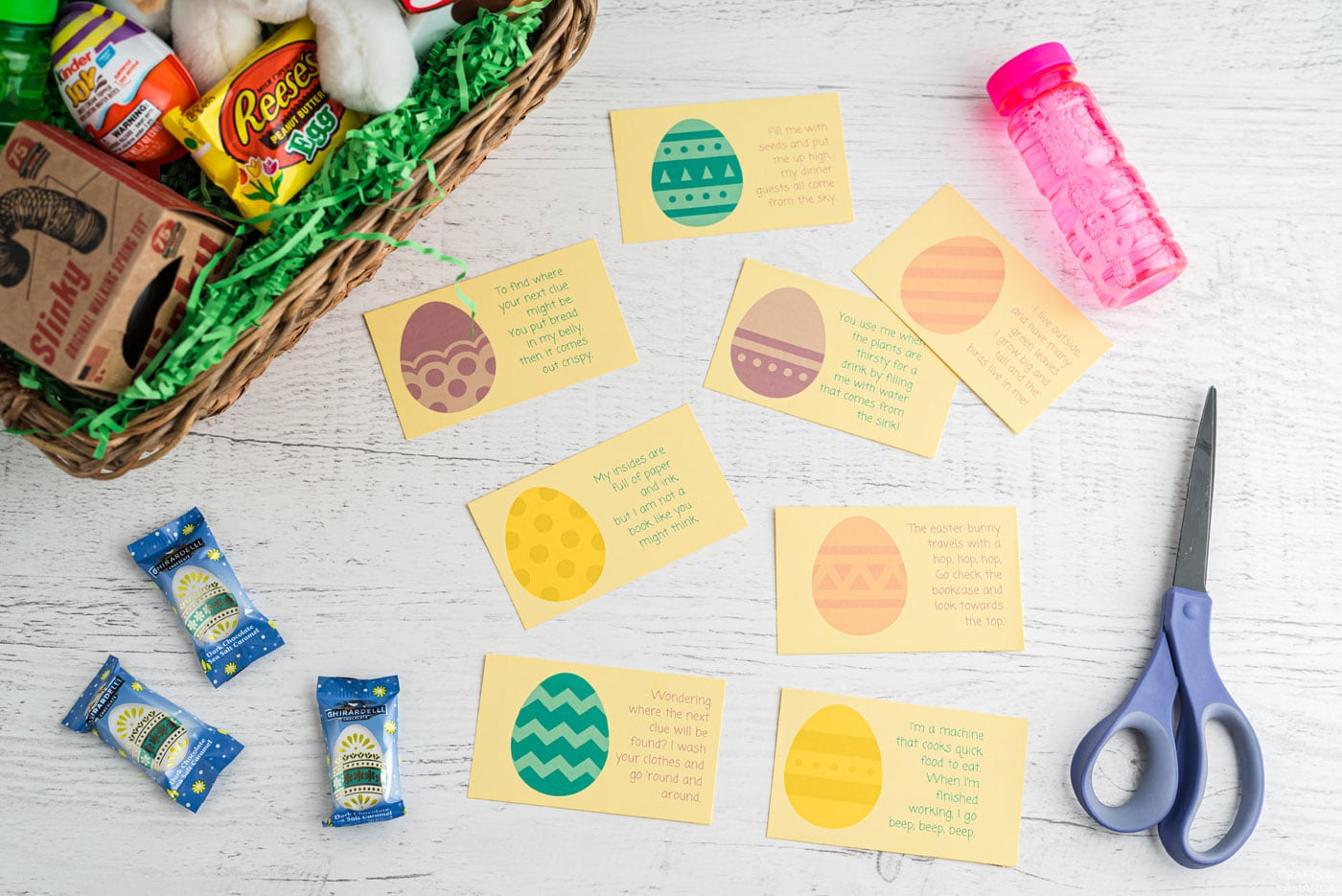 Printable Easter Scavenger Hunt