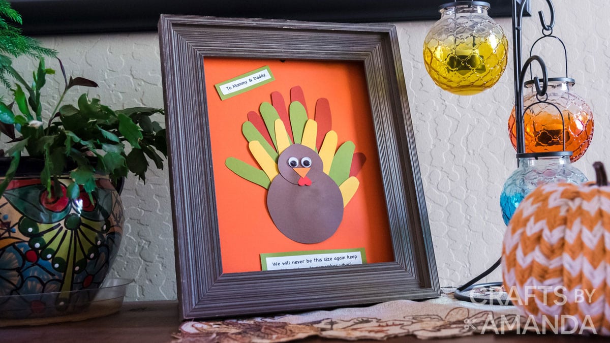 Family Handprint Turkey