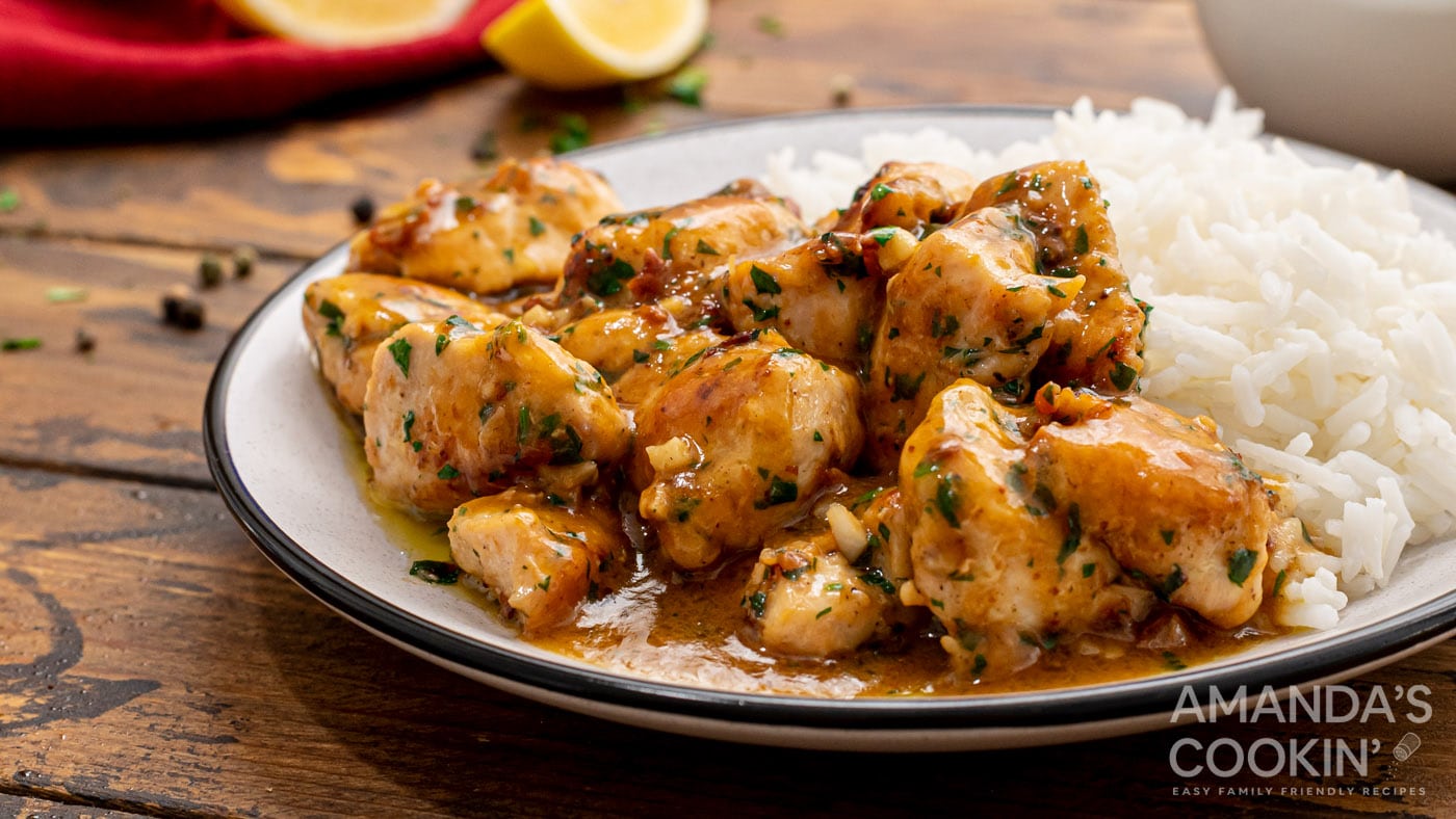 20 Minute Garlic Chicken Recipe