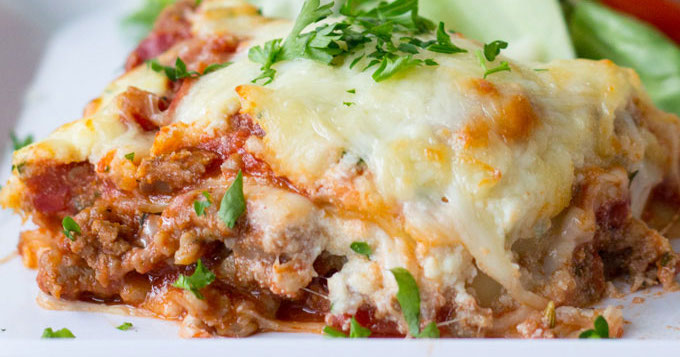 My favorite Italian Lasagna recipe!