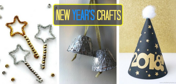 25 New Year’s Crafts for Kids