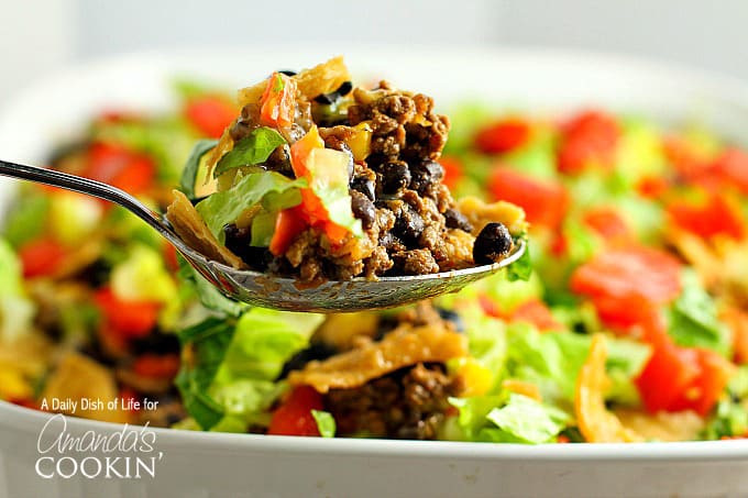 Taco Casserole!! Weeknight dinner