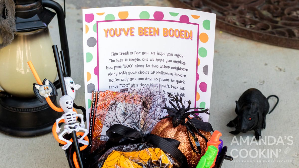 You’ve Been Booed Printable!