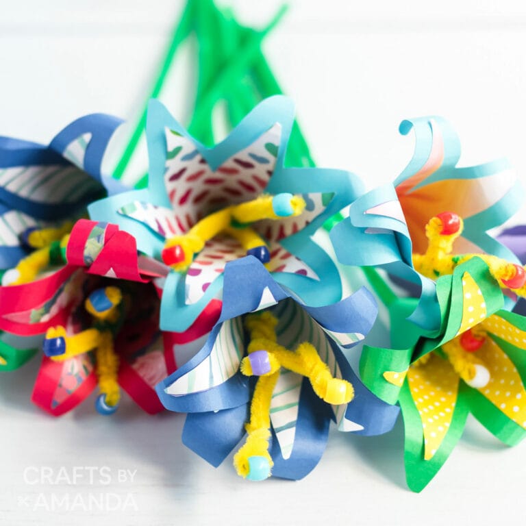 Tropical Paper Flowers