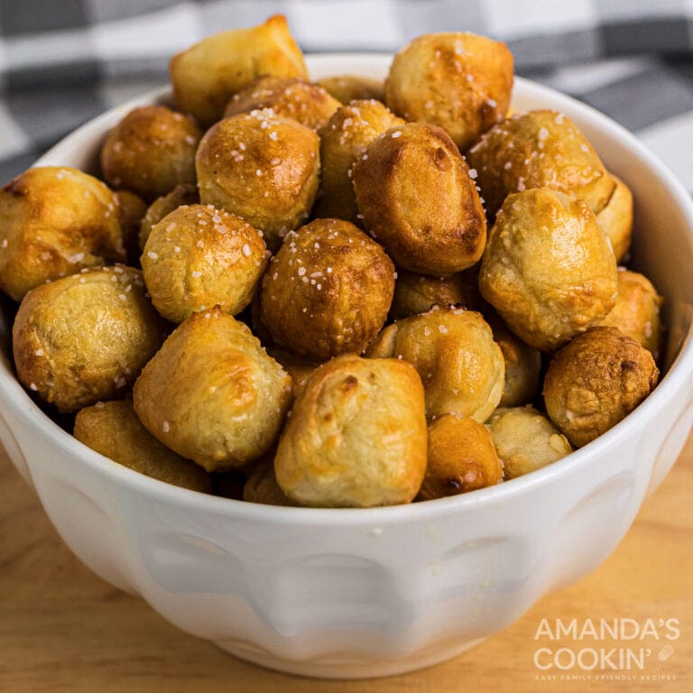 Air Fryer Pretzel Bites