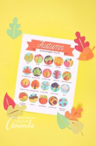 Printable-Autumn-Scavenger-Hunt