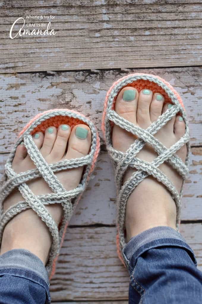 Crochet Sandals