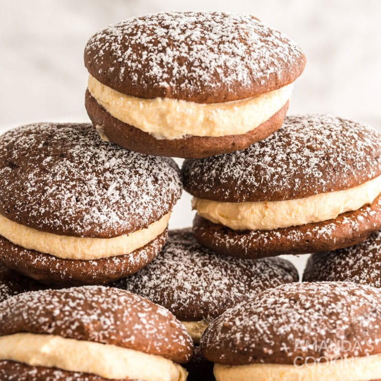 Mini Pumpkin Whoopie Pies