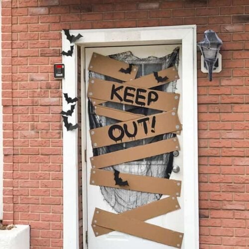 Halloween Door – Keep Out