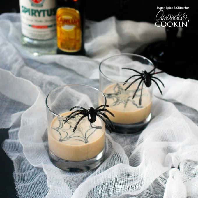 Spiderweb Cream Cocktail