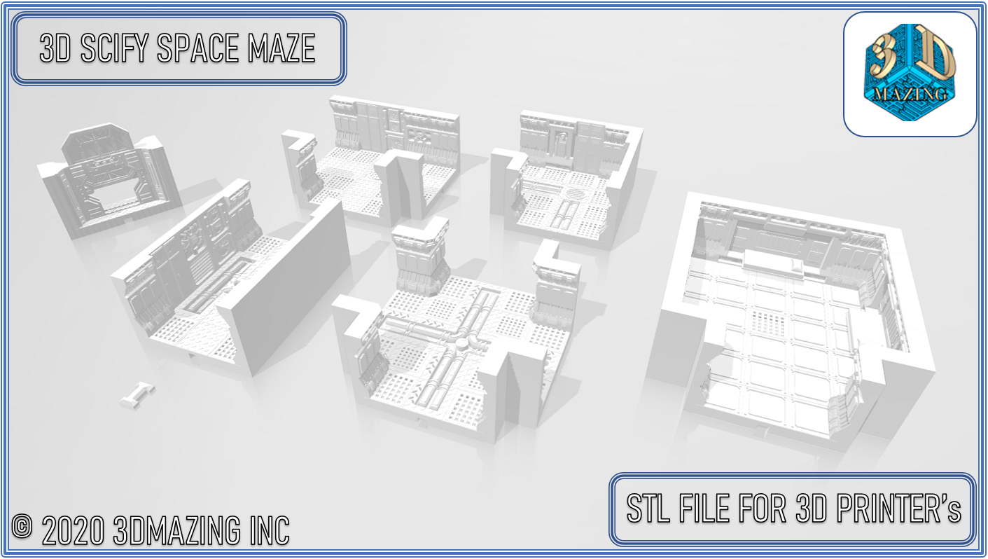 3D SCI-FI Space Maze (LIVE ON KICKSTARTER)