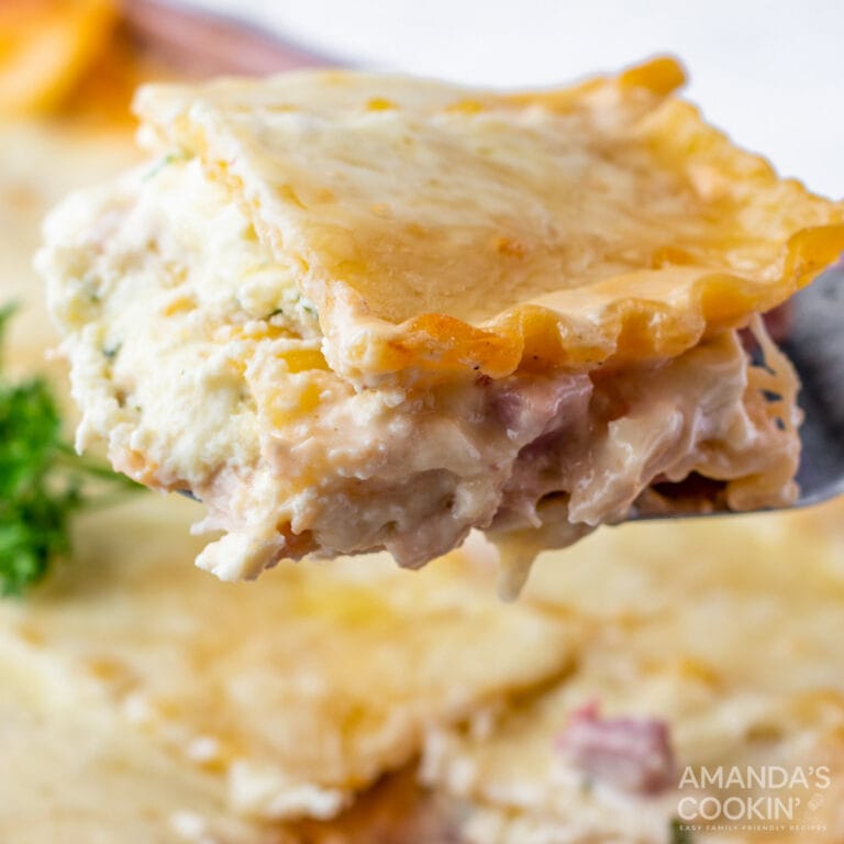 Chicken Cordon Bleu Lasagna