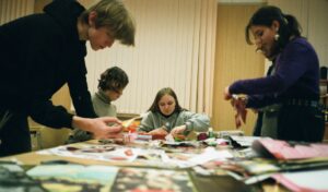 group cutting magazines